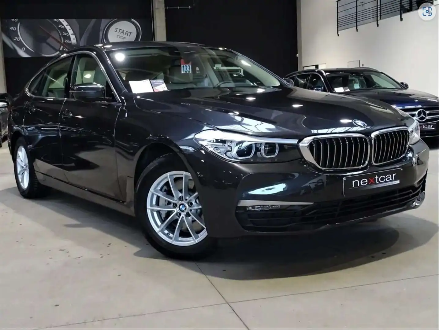 BMW 620 dA Gran Turismo *HUD-CUIR DAKOTA-LED-NAVI PRO* siva - 2