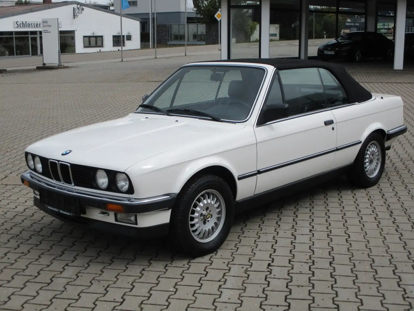 BMW 325 i Cabrio 1 Hand Leder H Zulassung ... Blanc - 1