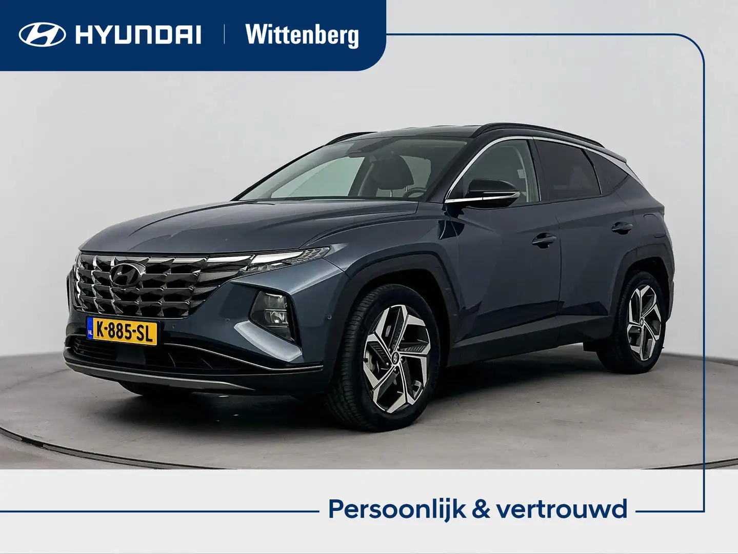 Hyundai TUCSON 1.6 T-GDI HEV Premium | Adaptieve Cruise | Dodehoe Blauw - 1