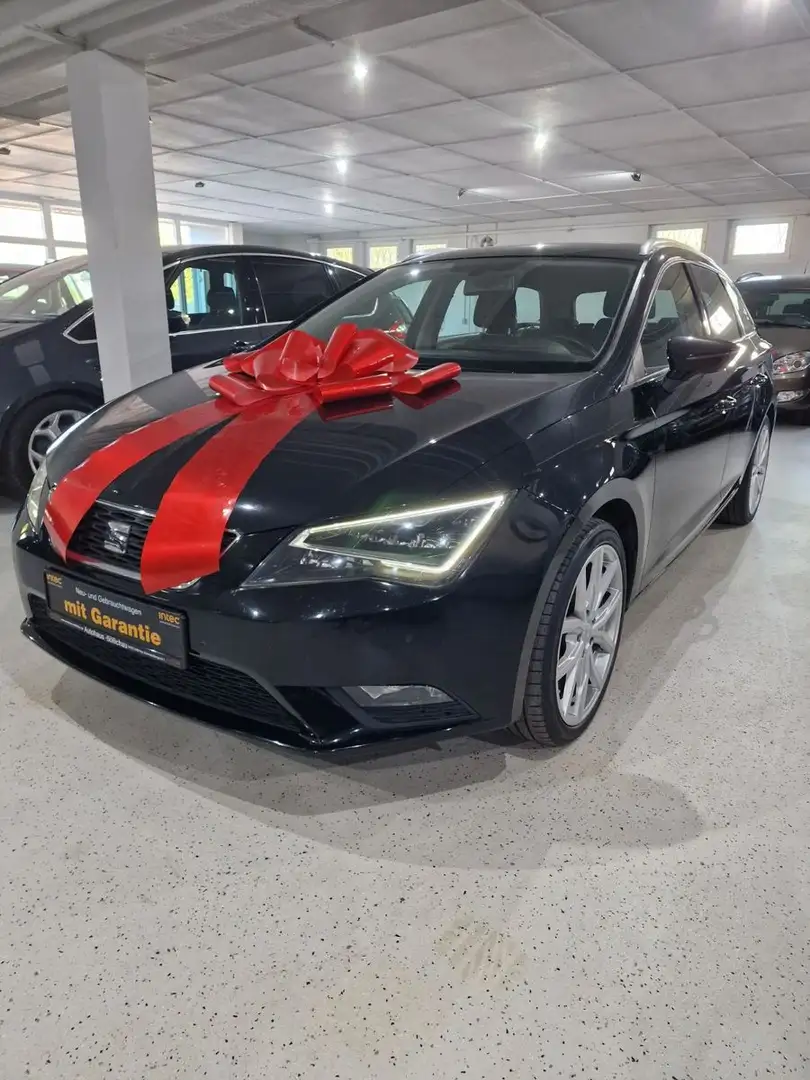 SEAT Leon ST Style- TÜV Neu- Garantie* Noir - 1