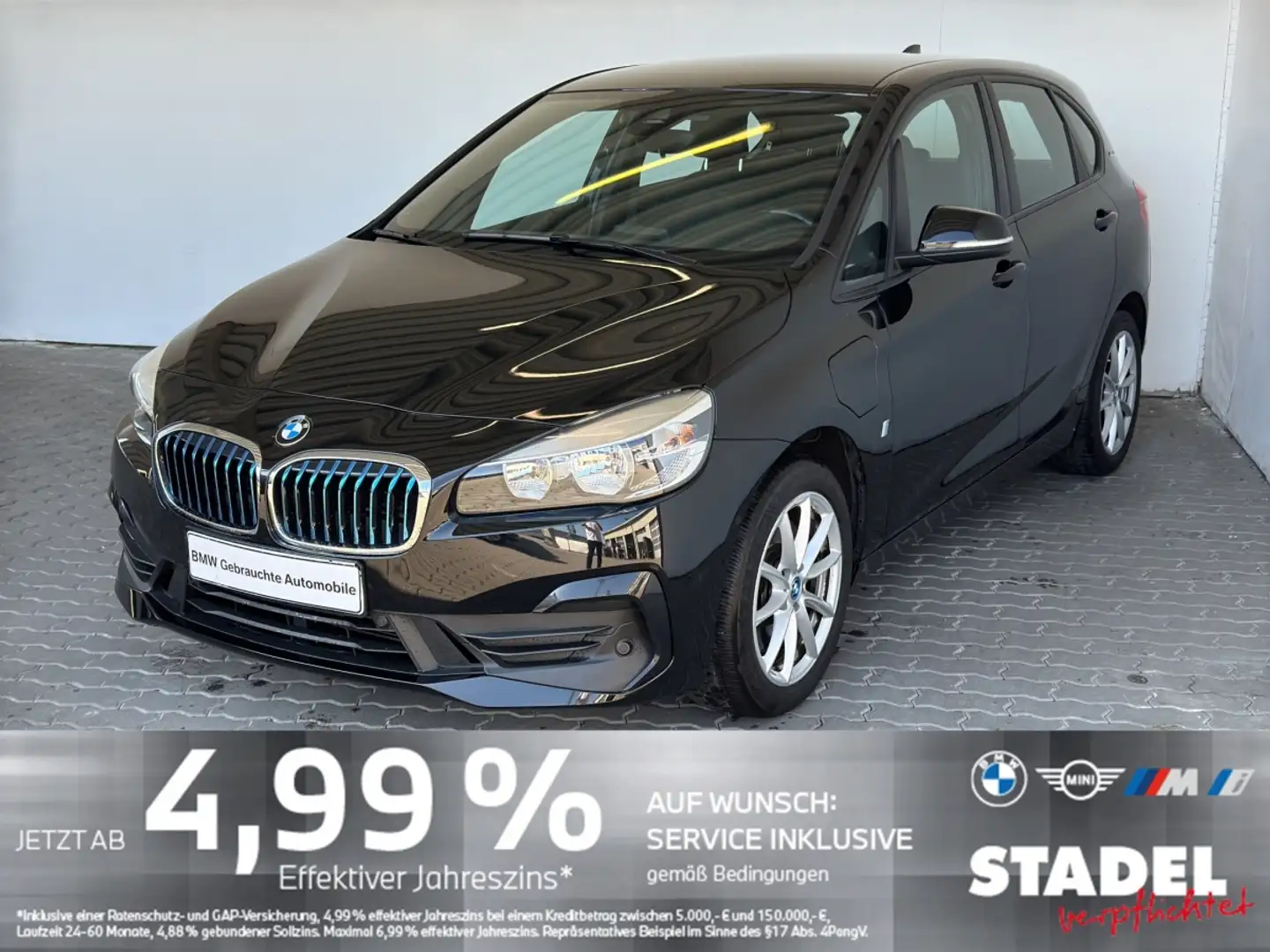 BMW 225 xe Active Tourer Noir - 2