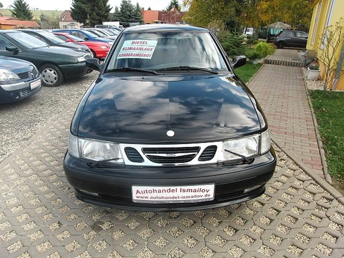 Saab 9-3 2.2 TiD SE Klimaautomatic/Ledersitze Schwarz - 2