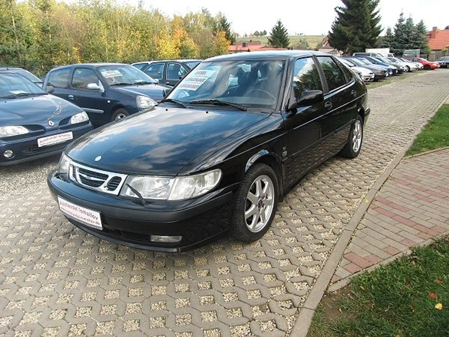 Saab 9-3 2.2 TiD SE Klimaautomatic/Ledersitze Schwarz - 1