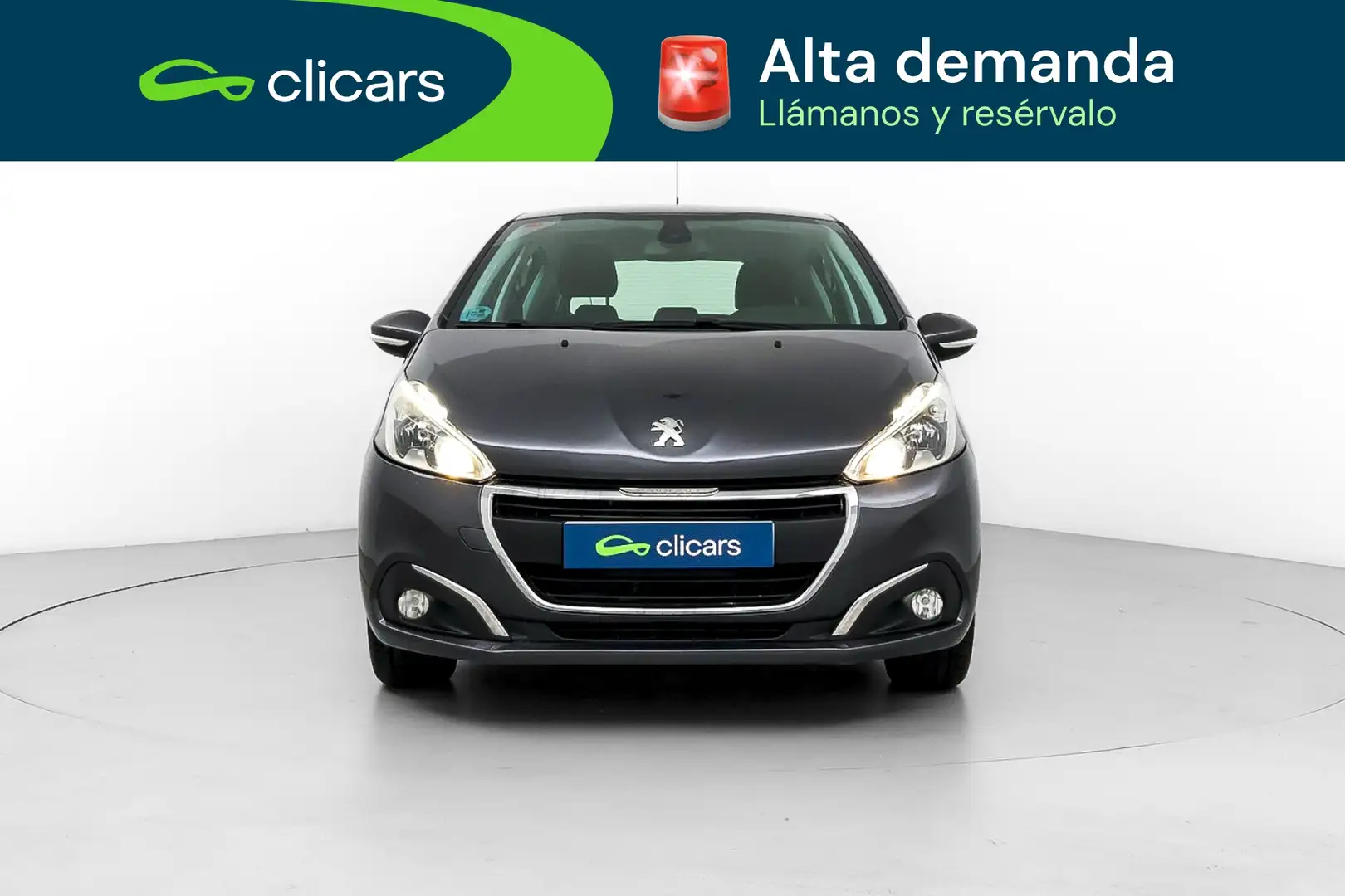Peugeot 208 1.2 PureTech S&S Active 82 Gris - 2