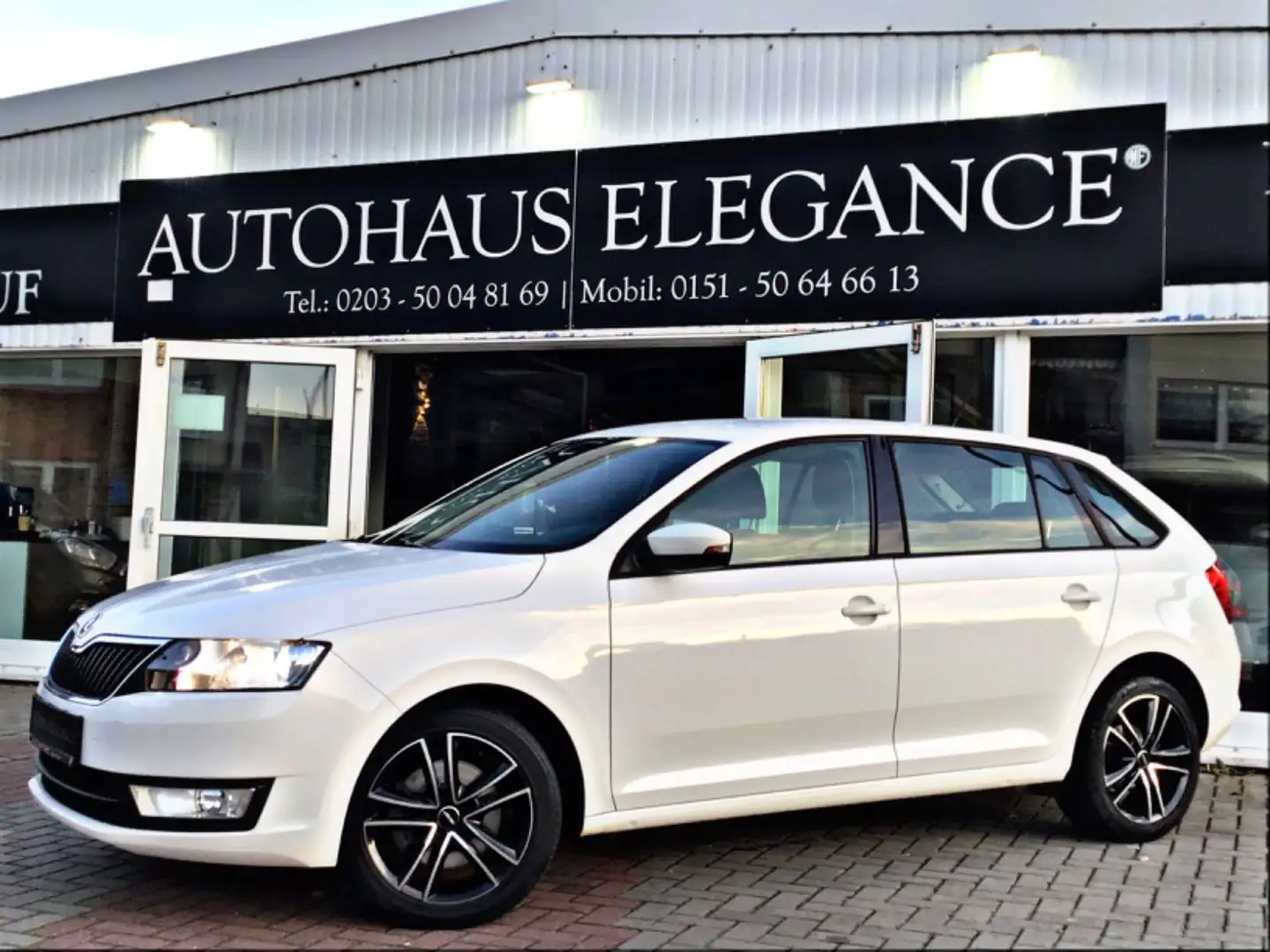 Skoda Rapid/Spaceback Spaceback Style~Tempomat~Xenon~PDC~USB Fehér - 2