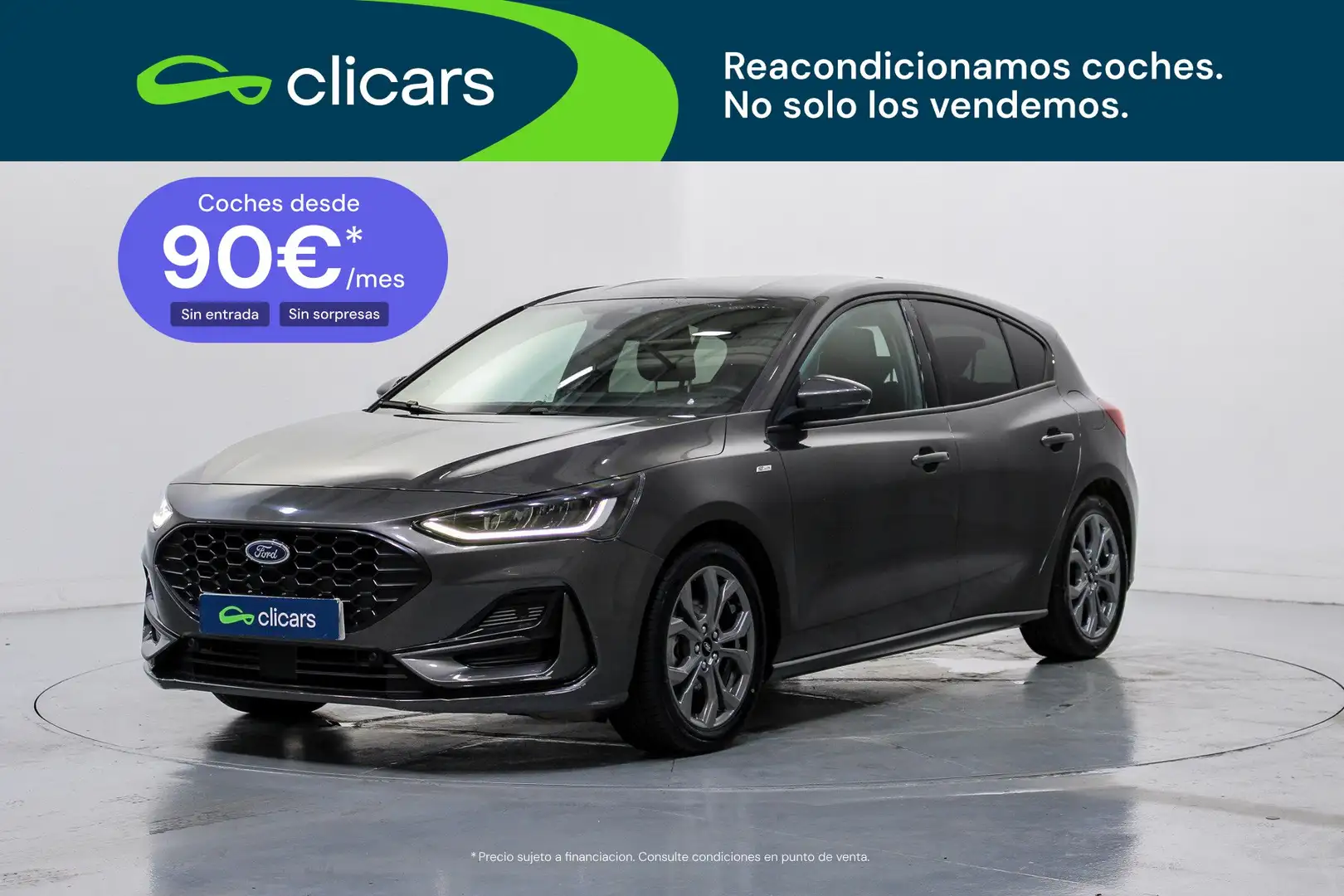 Ford Focus 1.0 Ecoboost MHEV ST-Line X 155 Aut. Gris - 1