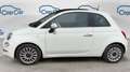 Fiat 500 II 0.9 TwinAir 85 Lounge - Automatique Toit ouvran Blanc - thumbnail 2