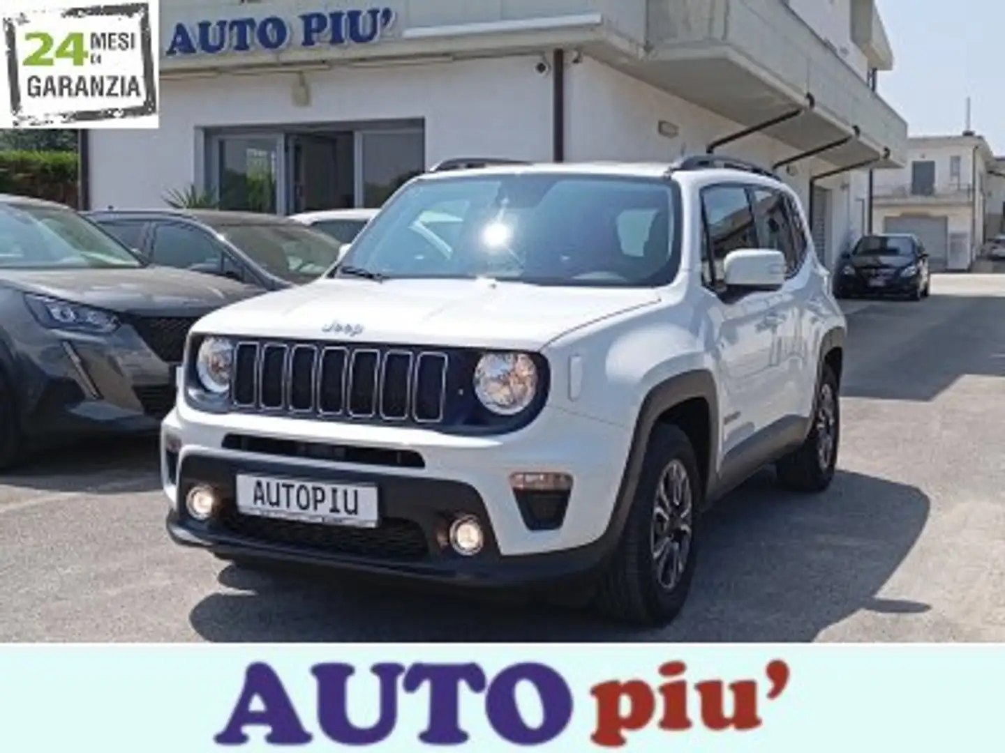 Jeep Renegade 1.6 Mjt 120 CV - Garantita 24 Mesi Weiß - 1