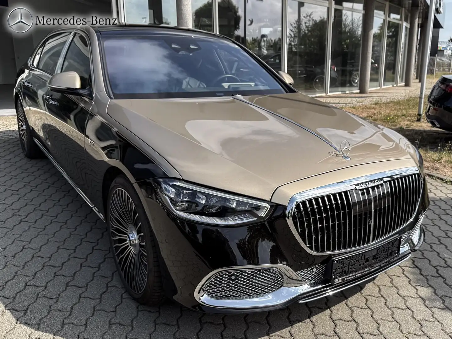 Mercedes-Benz S 680 Maybach 4Matic ZWEIFARB+StHz+el.Türen+Kühl Czarny - 2