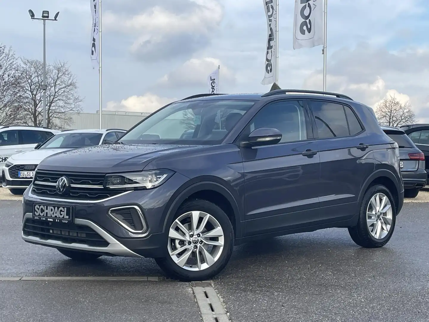 Volkswagen T-Cross 1.0 TSI DSG LIFE FACELIFT+KAMERA+MATRIX Szürke - 2