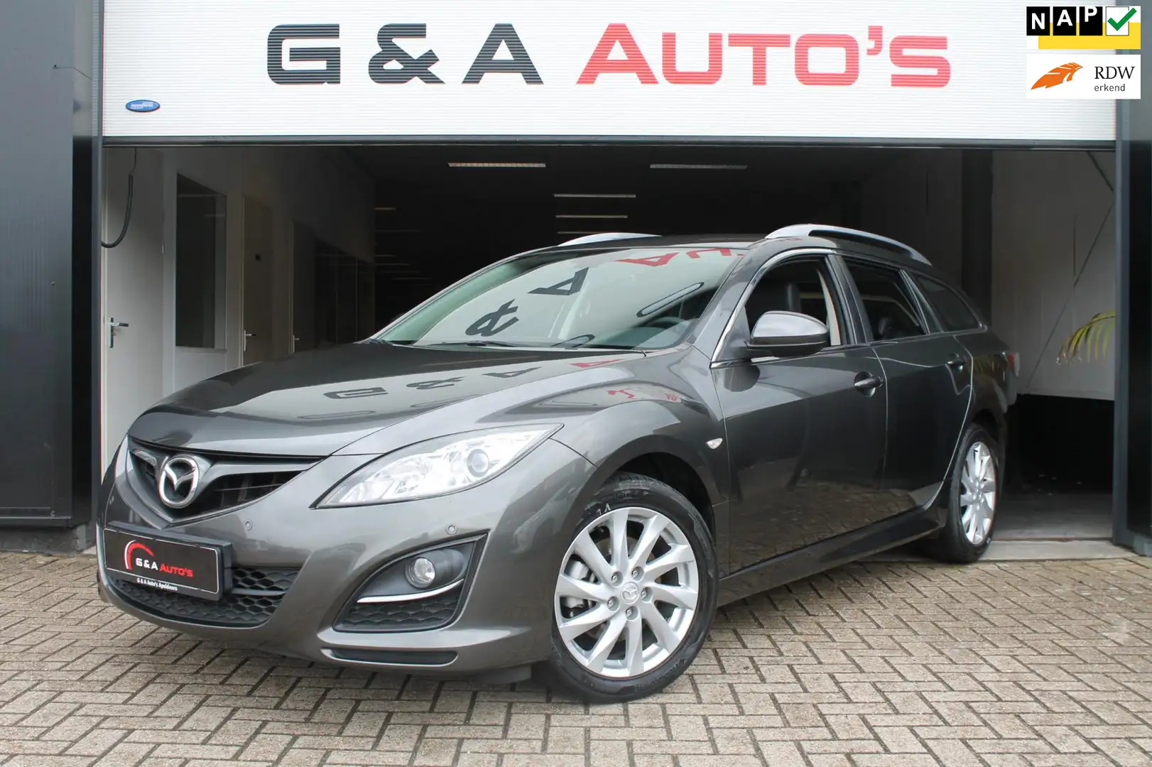 Mazda 6 Sportbreak 2.0/ AC/PDC/CRUISECTRL/ STOELVERW/BOSE/ Grau - 1