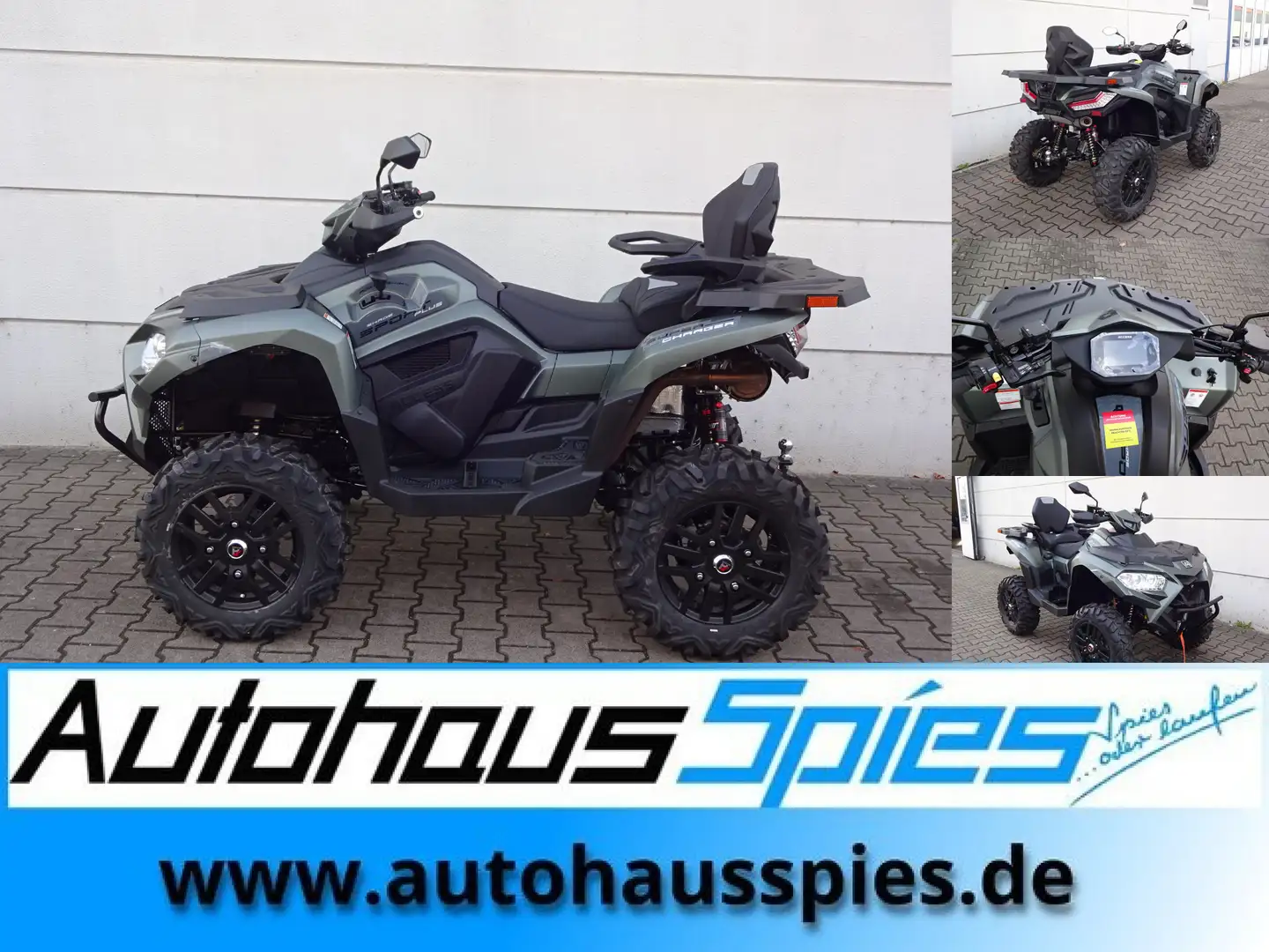 Access SHADE SPORT PLUS 860 4x4 EPS LOF Kompressor ATV Grün - 1