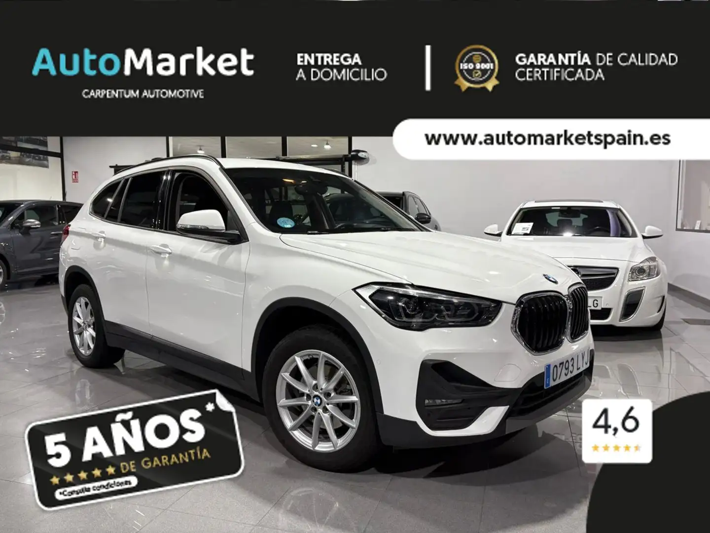 BMW X1 xDrive 18dA Blanc - 2