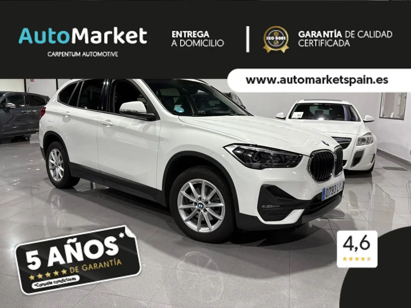 BMW X1 xDrive 18dA Blanc - 1