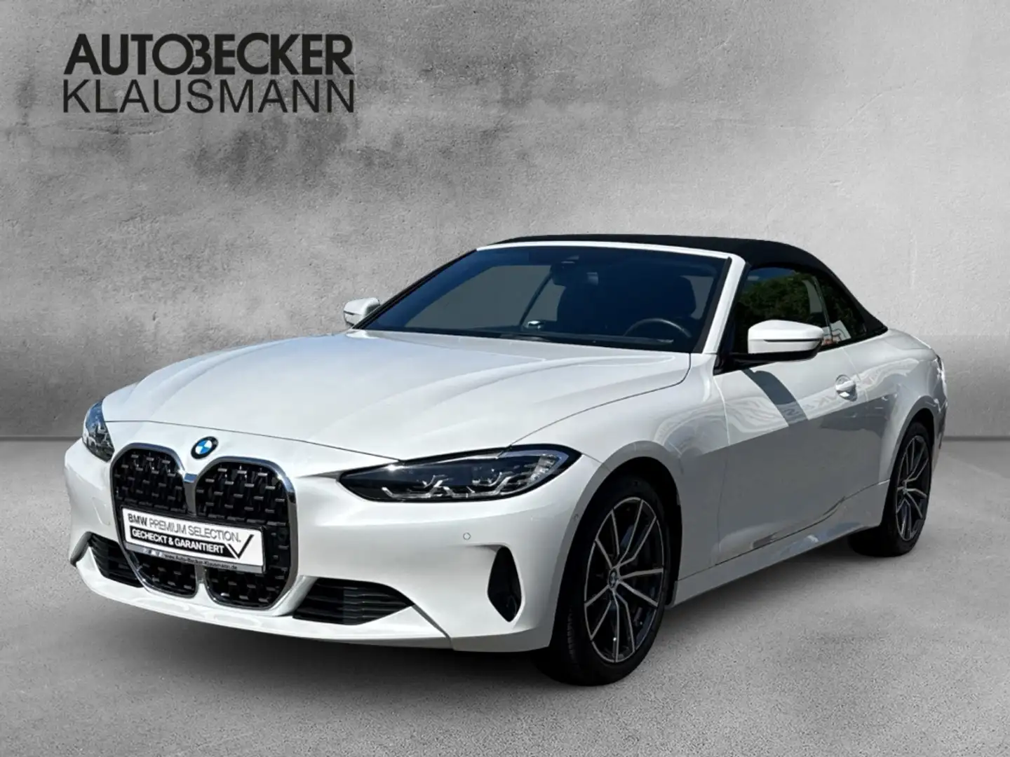 BMW 430 i xDrive Cabrio 18''LC PLUS AHK SPORTSITZE PARKEN Weiß - 1