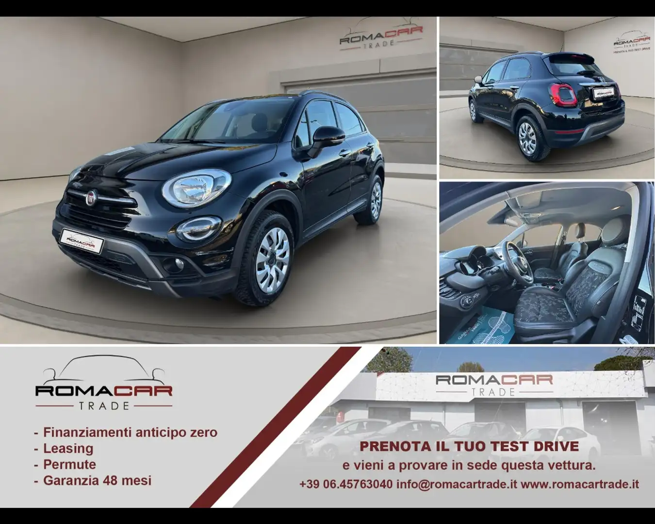 Fiat 500X - 500X 1.0 T3 120 CV Business DCT CAMBIO AUTOMATIC Noir - 1