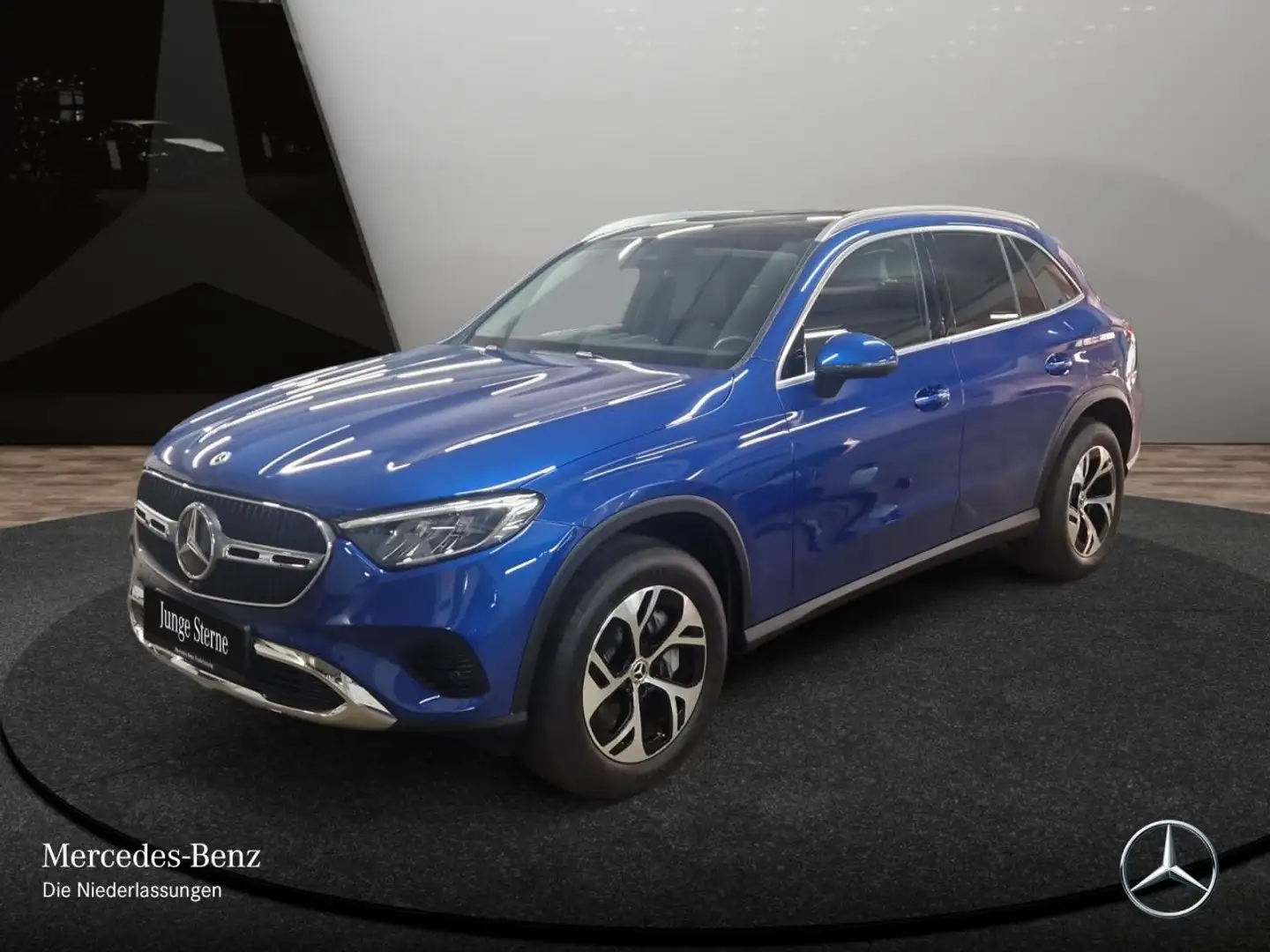 Mercedes-Benz GLC 300 de 4M AVANTG+PANO+AHK+LED+KAMERA+TOTW+9G Blau - 2
