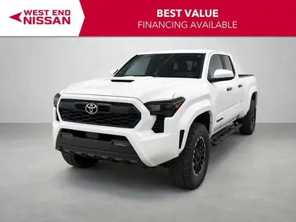 White 2024 Toyota Tacoma Pickup Truck Four-Wheel Drive 8-Speed Automatic