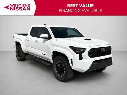White 2024 Toyota Tacoma Pickup Truck Four-Wheel Drive 8-Speed Automatic
