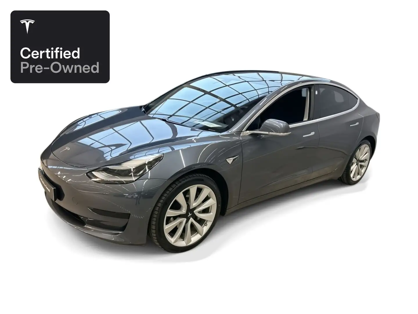 Tesla Model 3 Rear-Wheel Drive “Certified Pre-Owned” Zilver - 1