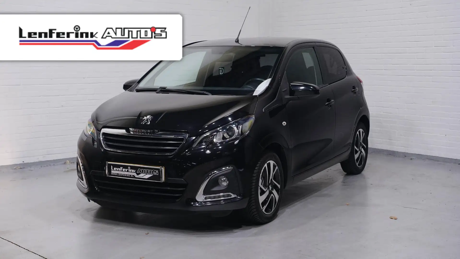 Peugeot 108 1.0 e-VTi Allure Navi NAP Rijklaar! Noir - 1