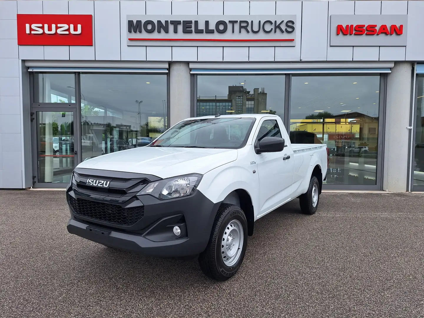 Isuzu D-Max 2.2td 164CV single B-STRONG 4x4 MT NUOVO MOELLO 26 Blanc - 1