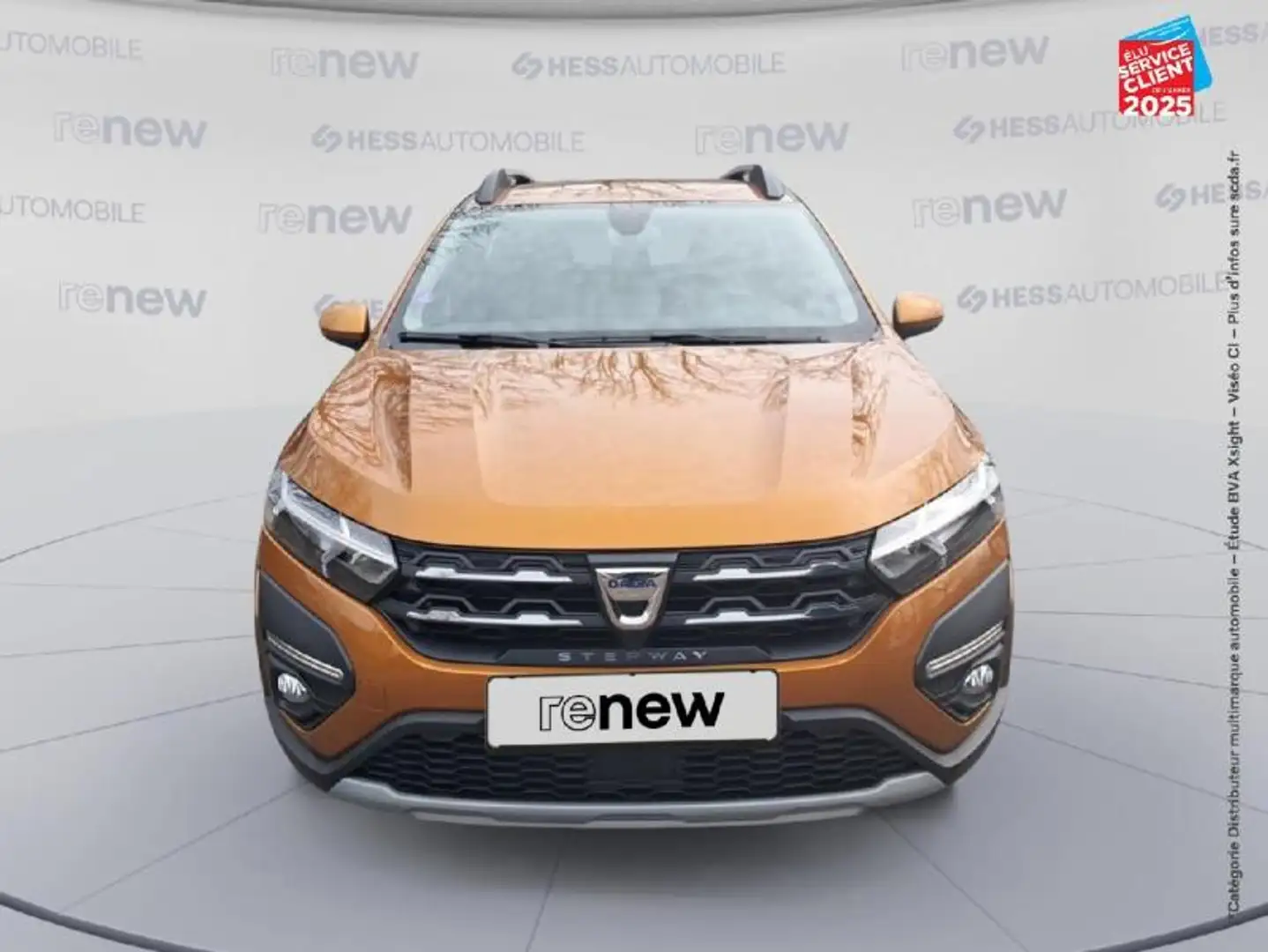 Dacia Sandero 1.0 TCe 90ch Stepway Confort -22 GPS Orange - 2