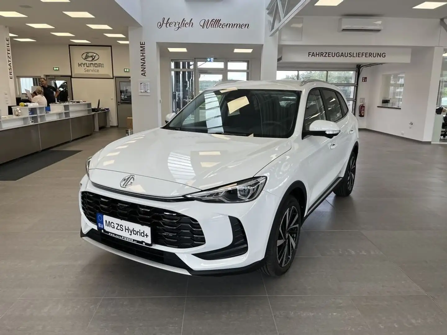 MG ZS ZS Hybrid+ 1.5 VTi Luxury *Winterräder GRATIS* Blanc - 2
