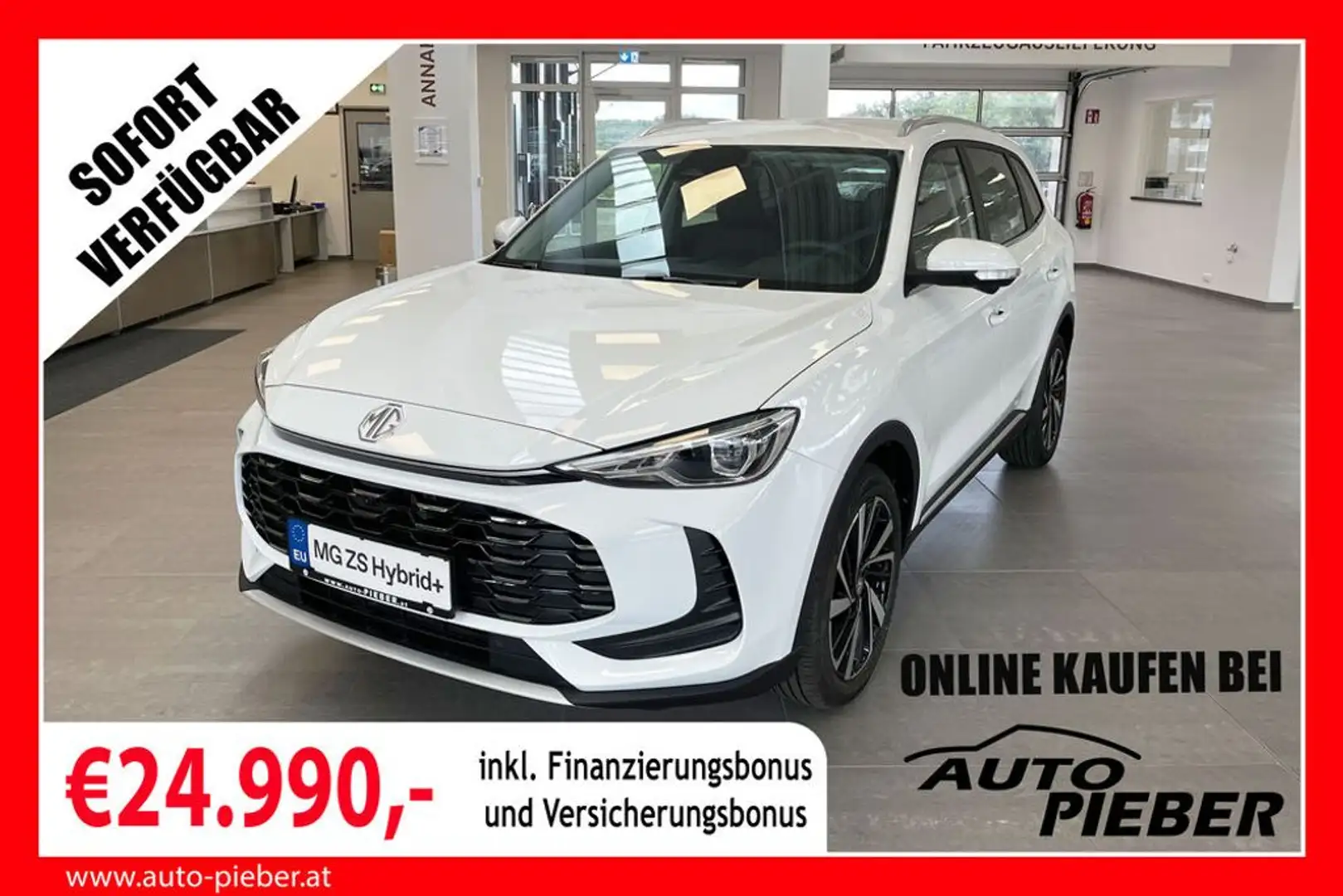 MG ZS ZS Hybrid+ 1.5 VTi Luxury *Winterräder GRATIS* Blanco - 1