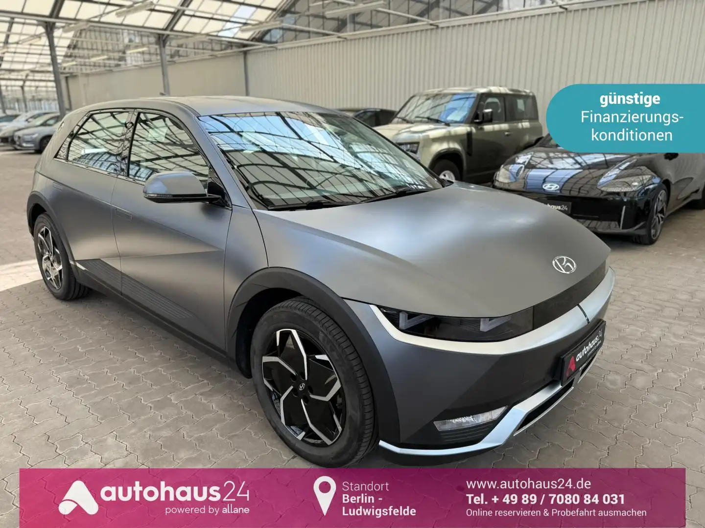 Hyundai IONIQ 5 Dynamiq 58 kWh LED|Navi|ParkPilot|Kamera Grau - 1
