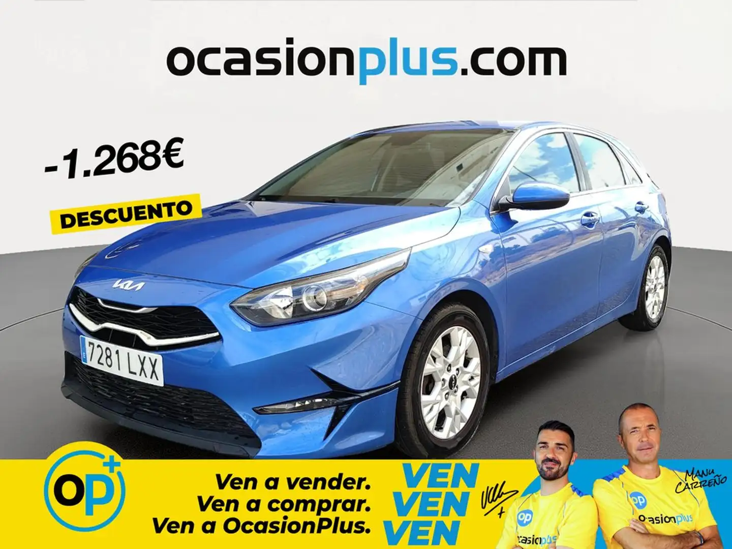 Kia Ceed / cee'd 1.0 T-GDI Eco-Dynamics Drive 100 Azul - 1