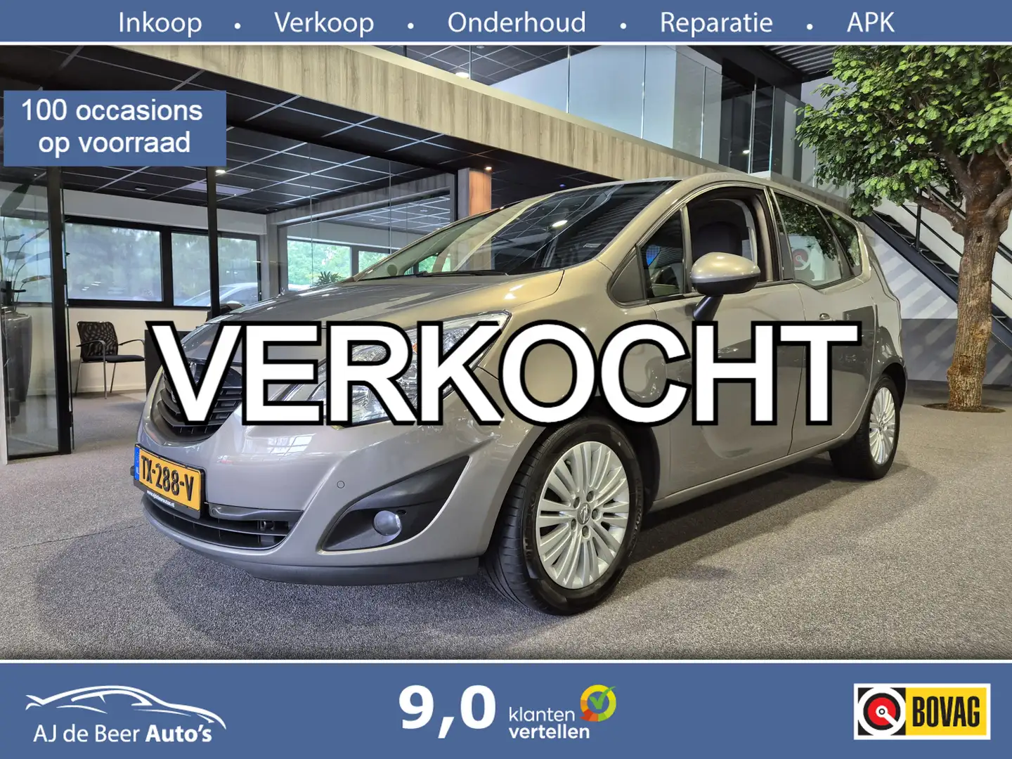 Opel Meriva 1.4 Cosmo Trekhaak | Sensoren | Clima | Cruise Marrón - 1