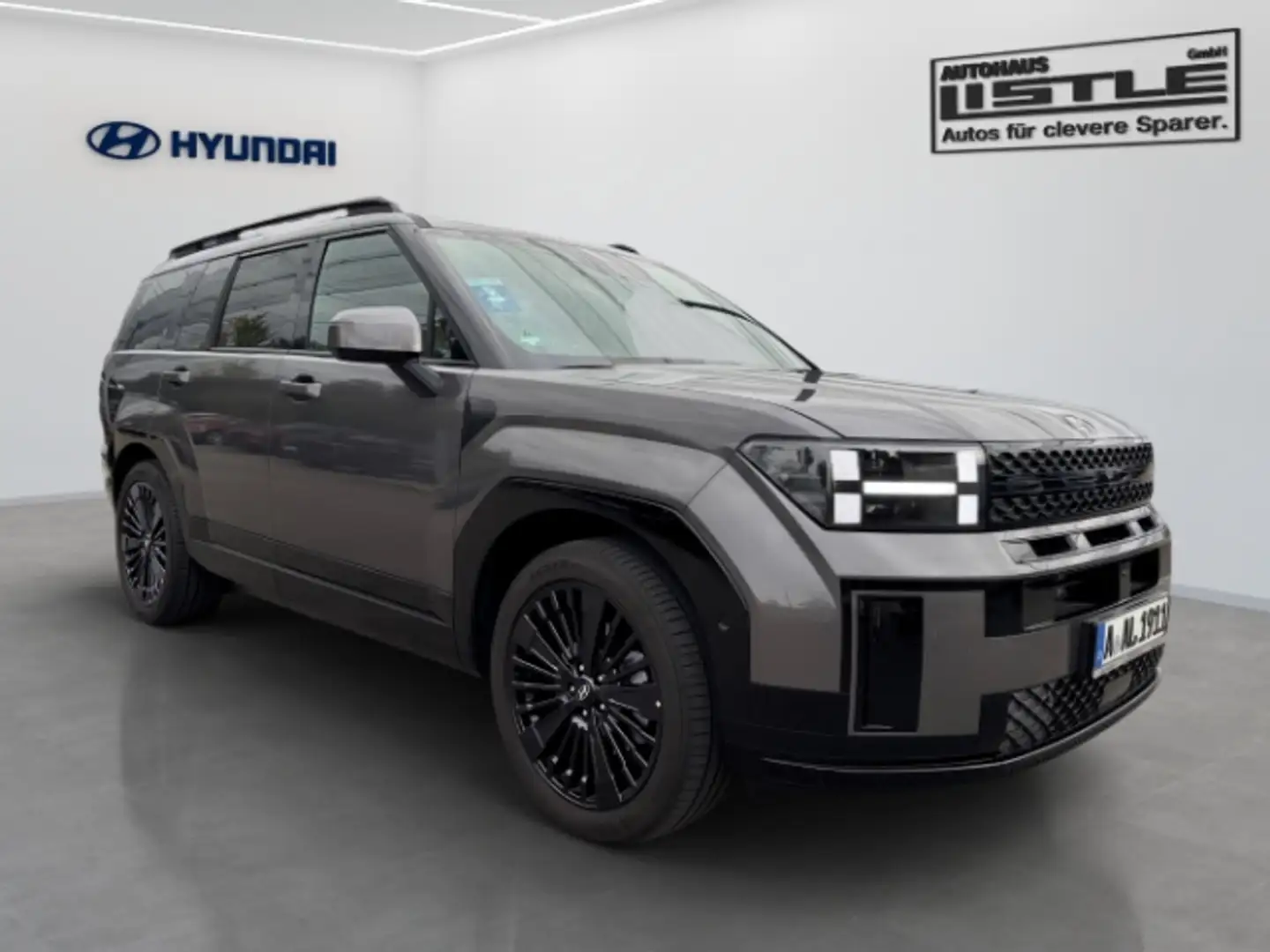 Hyundai SANTA FE HEV 1.6 T-GDI Blackline Glas-Schiebedach Digital K Grau - 2