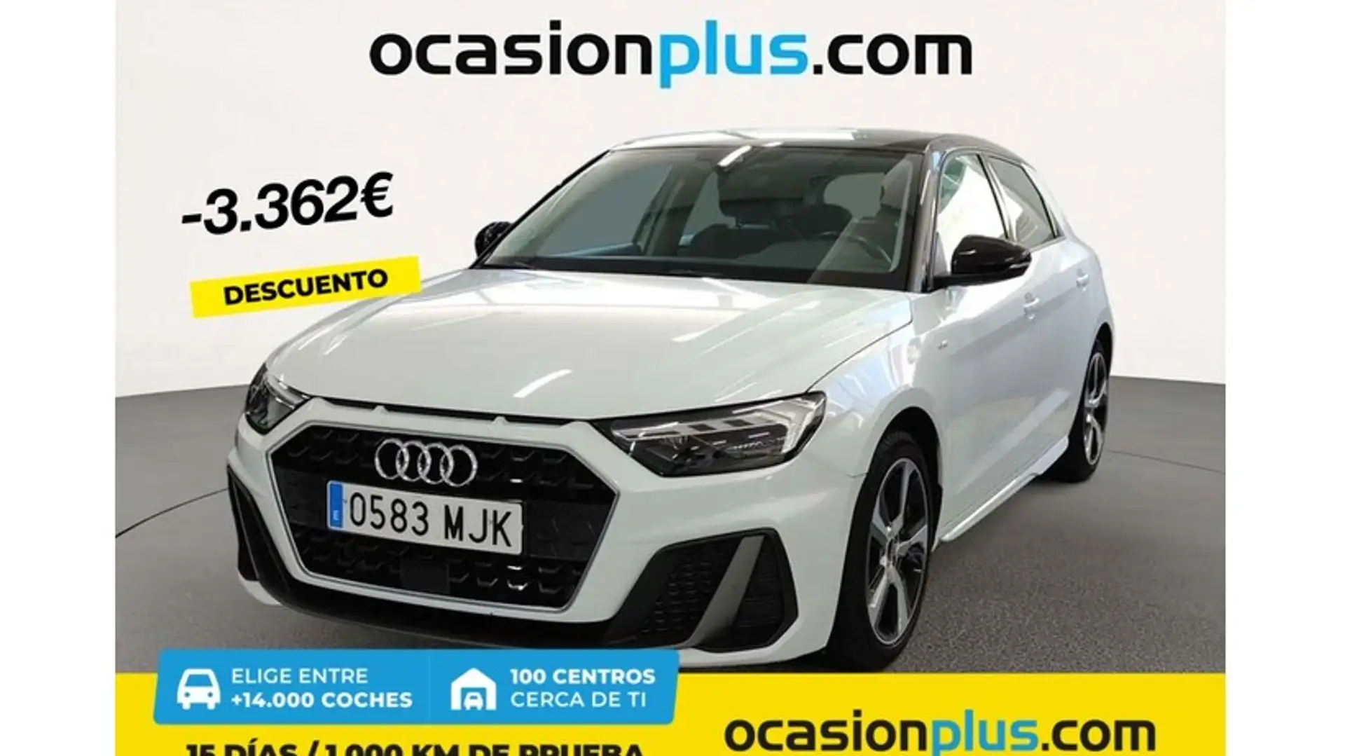 Audi A1 Sportback 30 TFSI Adrenalin Blanc - 1