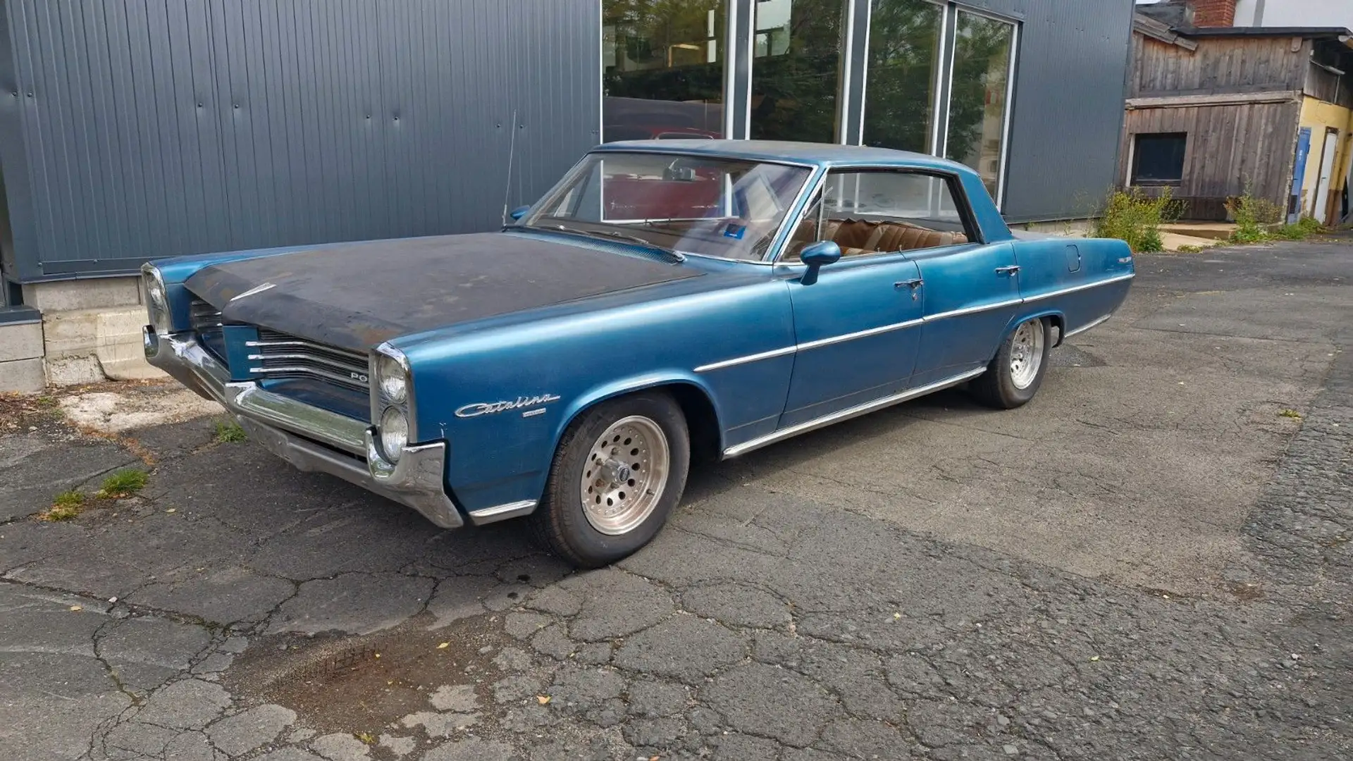 Pontiac Bonneville Catalina 4 door Hardtop 389 cui 1964 DISC SERVO Blu/Azzurro - 1