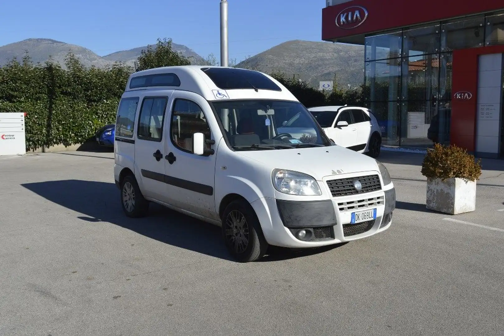 Fiat Doblo Doblò 1.9 MJT 120 CV Dynamic TETTO ALTO Bianco - 1