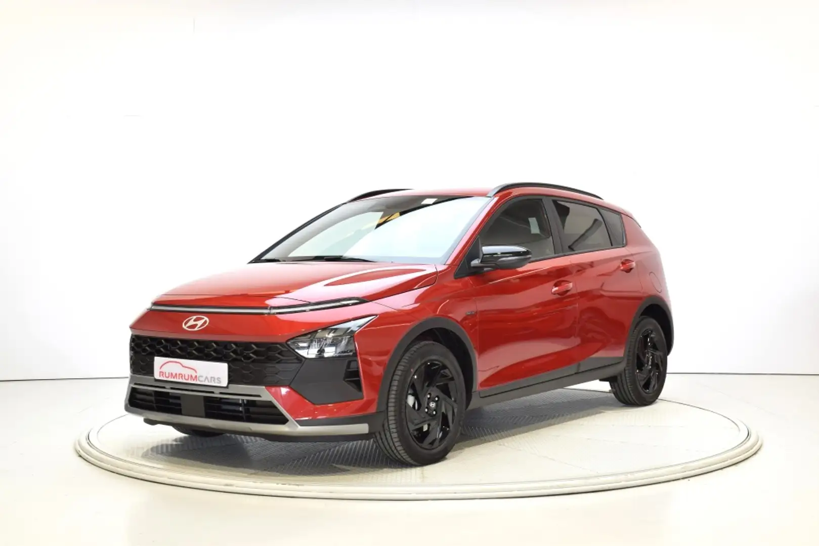 Hyundai BAYON 1.0T 90 Black Line Rojo - 1
