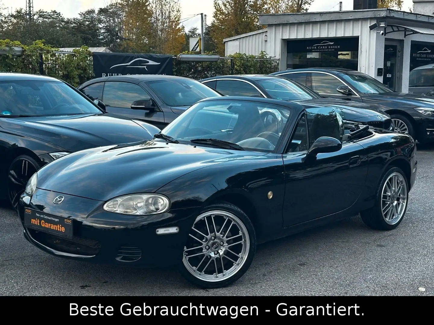Mazda MX-5 1.6 16V 86 TKM * 2 HAND * TOP GEPFLEGT * Schwarz - 1