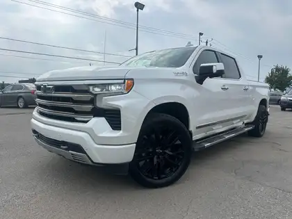 White 2022 Chevrolet Silverado 1500 Pickup Truck Four-Wheel Drive Automatic