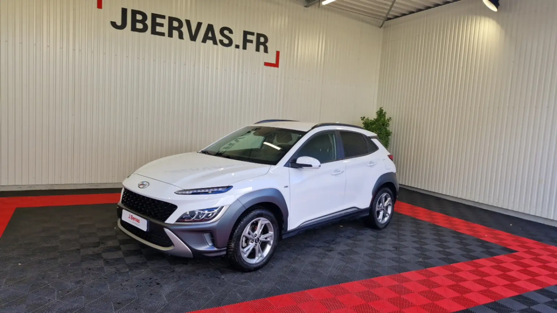 Hyundai KONA 1.6 CRDI 136 DCT-7 HYBRID 48V CREATIVE Blanc - 1