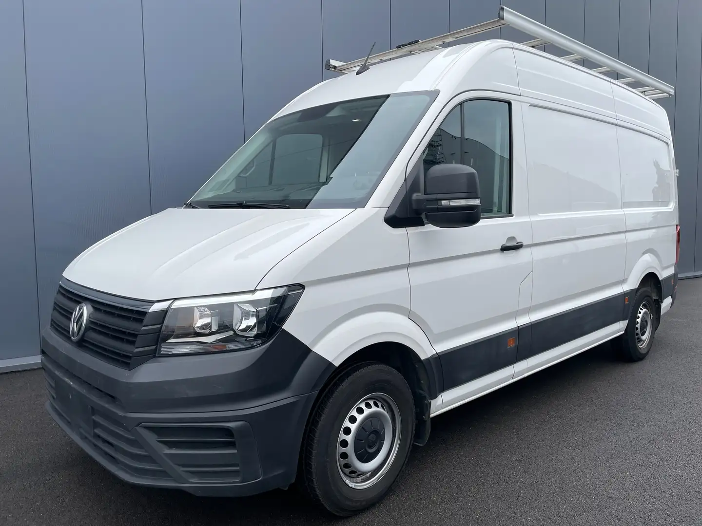 Volkswagen Crafter 35 TDI L3H3 TOW HSA ROOF RACK 16" Blanc - 1
