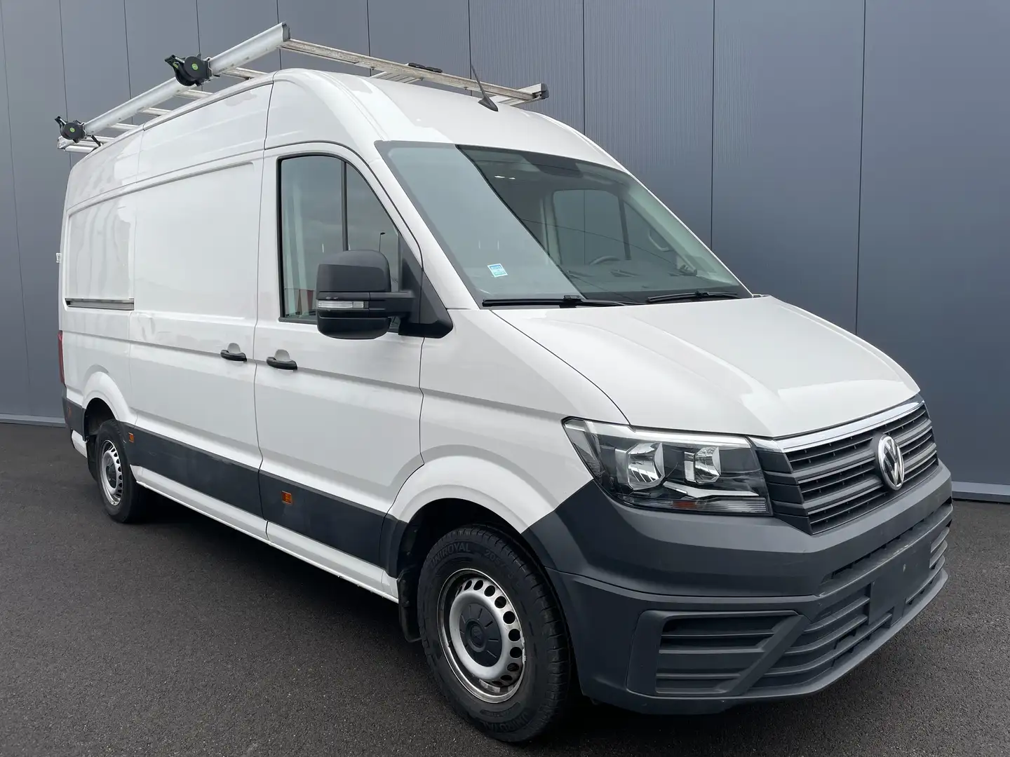 Volkswagen Crafter 35 TDI L3H3 TOW HSA ROOF RACK 16" Blanc - 2