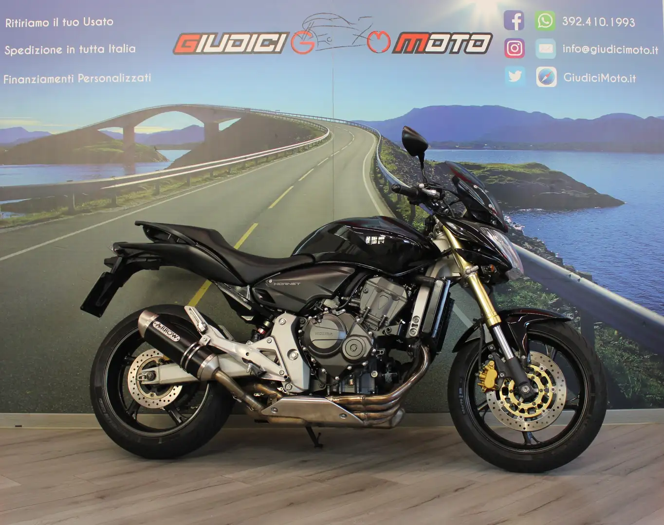 Honda Hornet 600 - 2008 - km 23800 Nero - 1