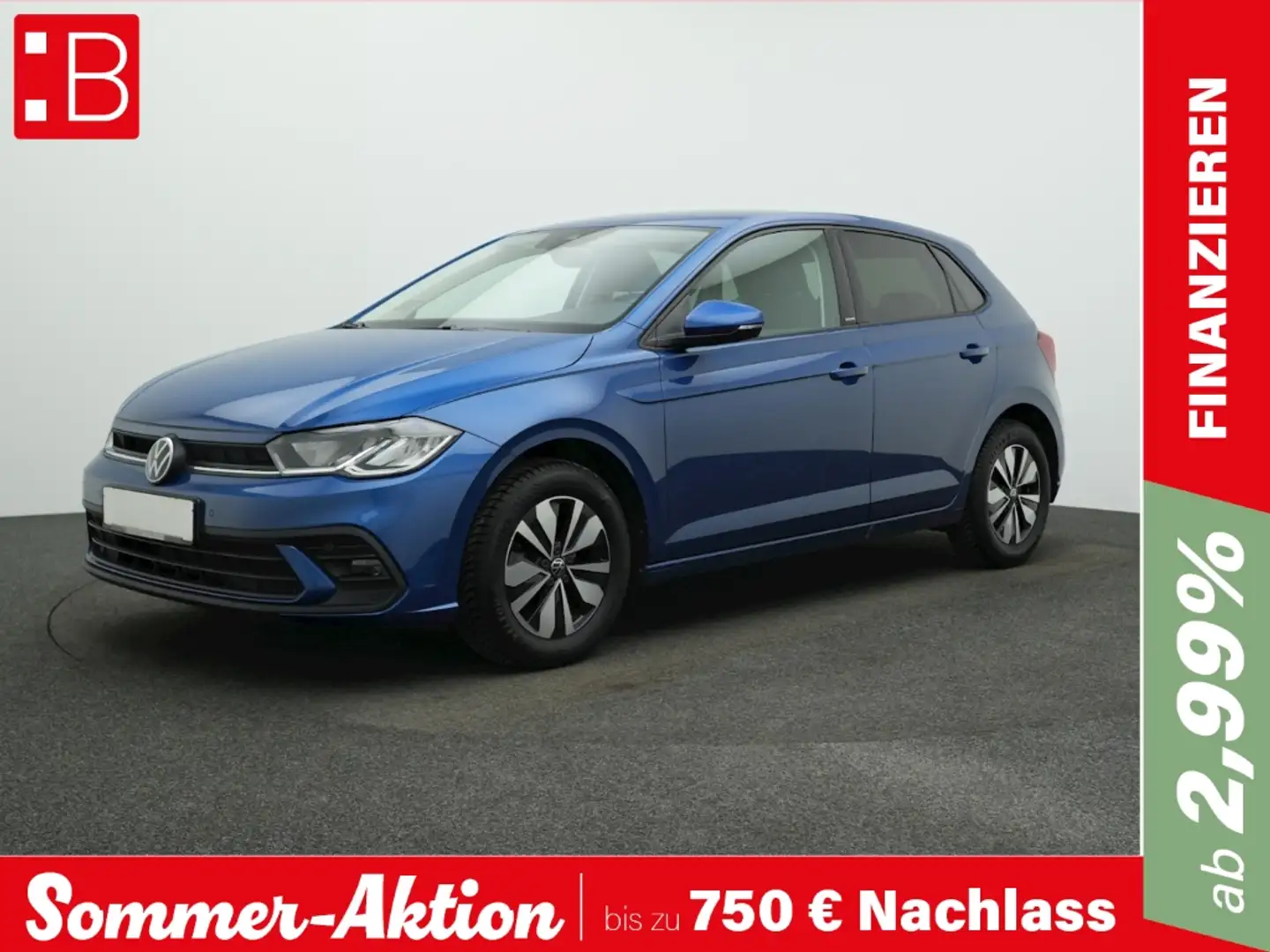 Volkswagen Polo 1.0 TSI DSG Move IQ.DRIVE NAVI KAMERA ACC Blau - 1