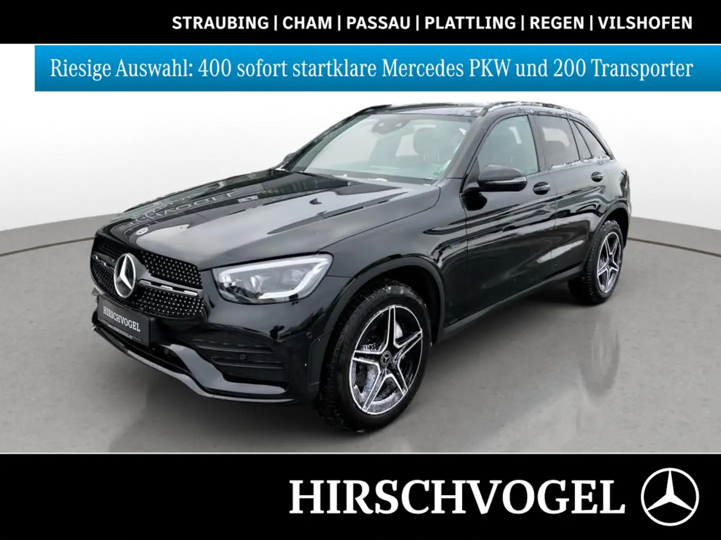 Mercedes-Benz GLC 300 de 4M AMG-Line+Night+MULTIBEAM+MBUX+Navi Schwarz - 1