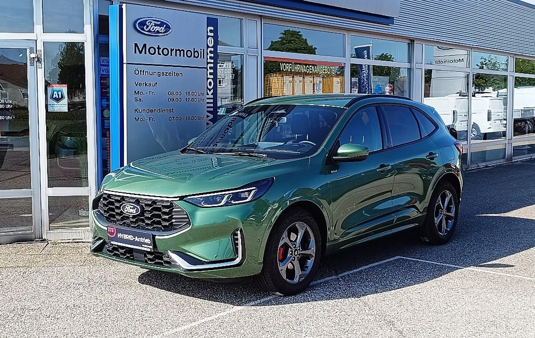 Ford Kuga 2,5 Duratec FHEV ST-Line X Aut. Grün - 1