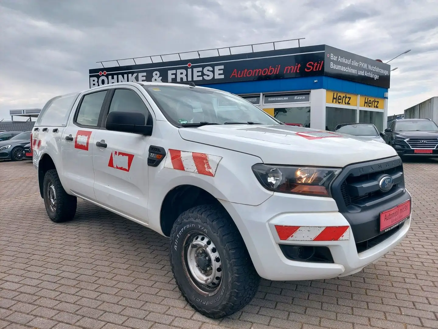 Ford Ranger XL Doppelkabine 4x4 Klima AHK Weiß - 2