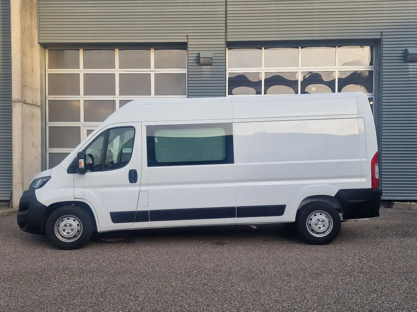 Fiat Ducato 140 L4 verglast Klimaaut AHK Standheizung Blanco - 2