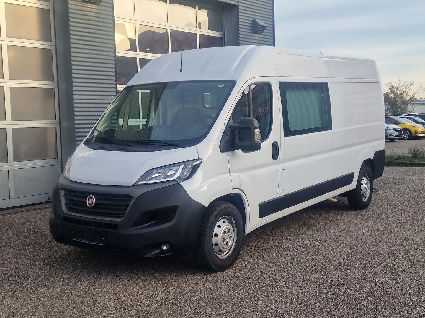 Fiat Ducato 140 L4 verglast Klimaaut AHK Standheizung Blanco - 1