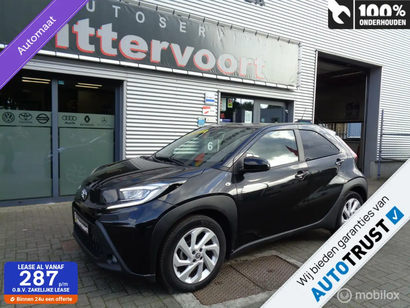 Toyota Aygo X Automaat 1.0 VVT-i S-CVT Pulse Noir - 1